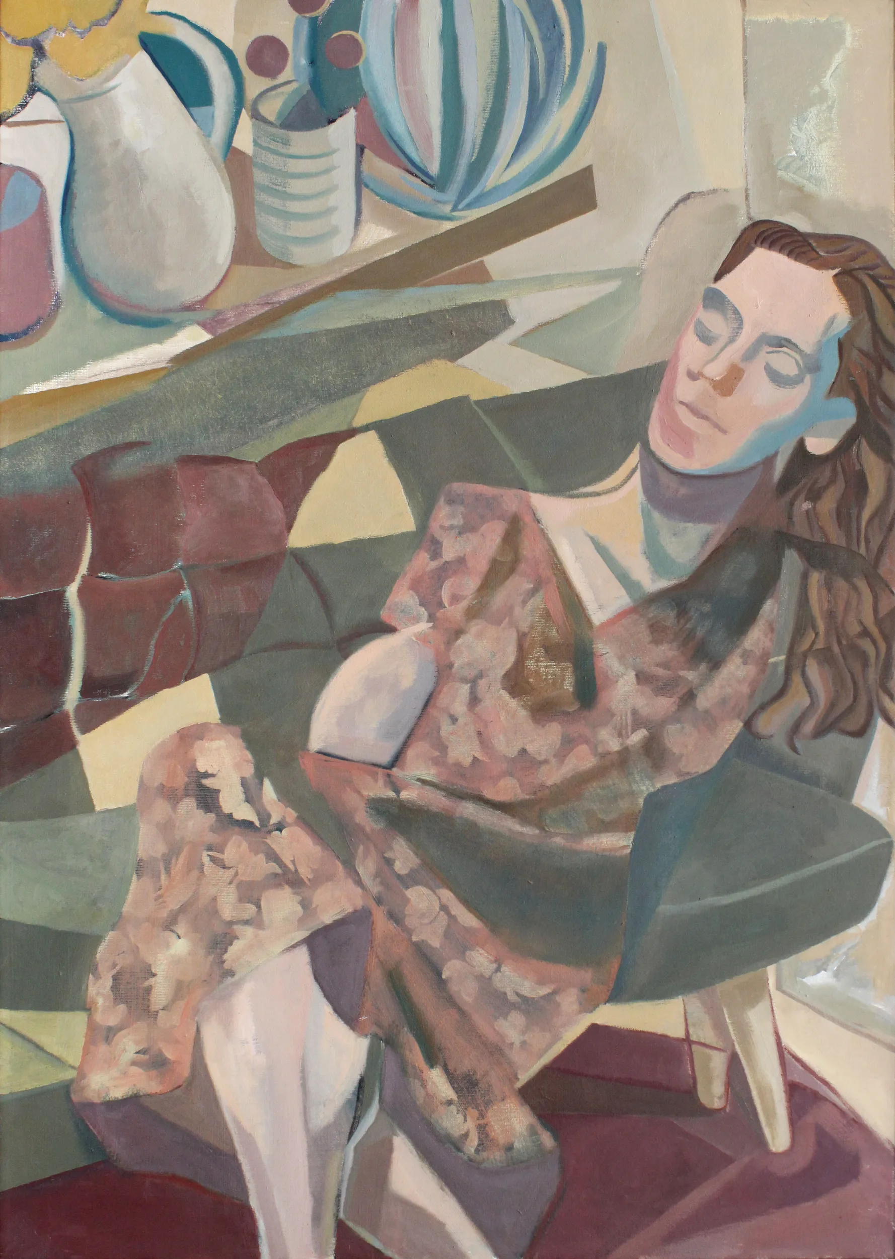 On the Couch Under the Shelf (II)