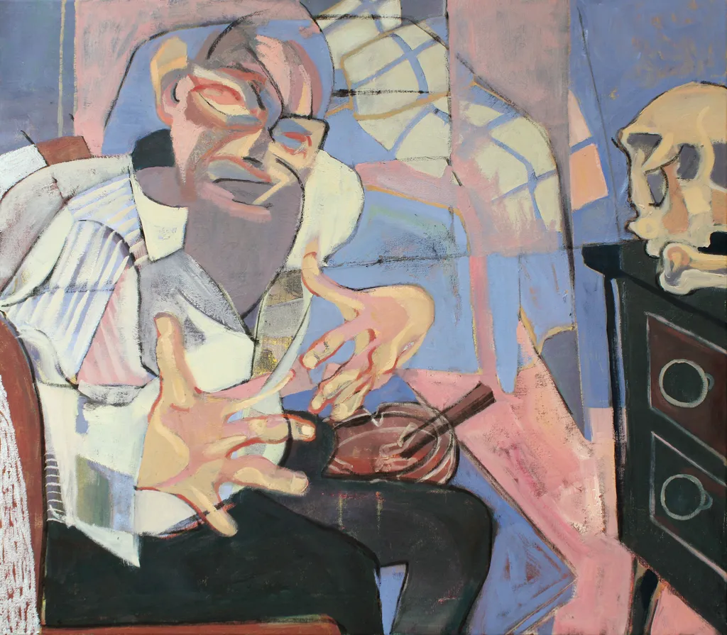 John Berryman & Mr Bones