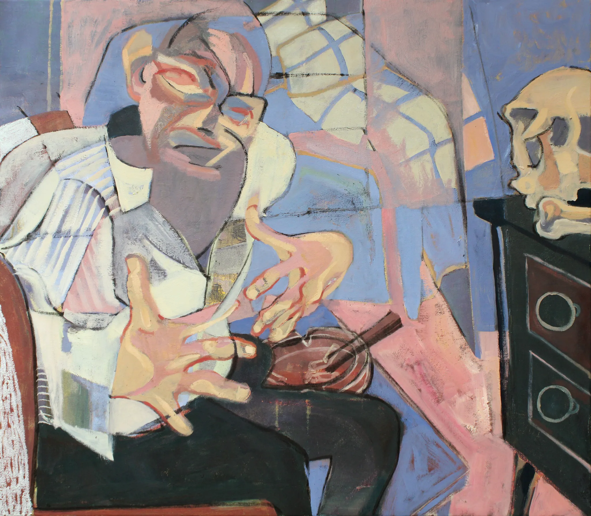 John Berryman & Mr Bones