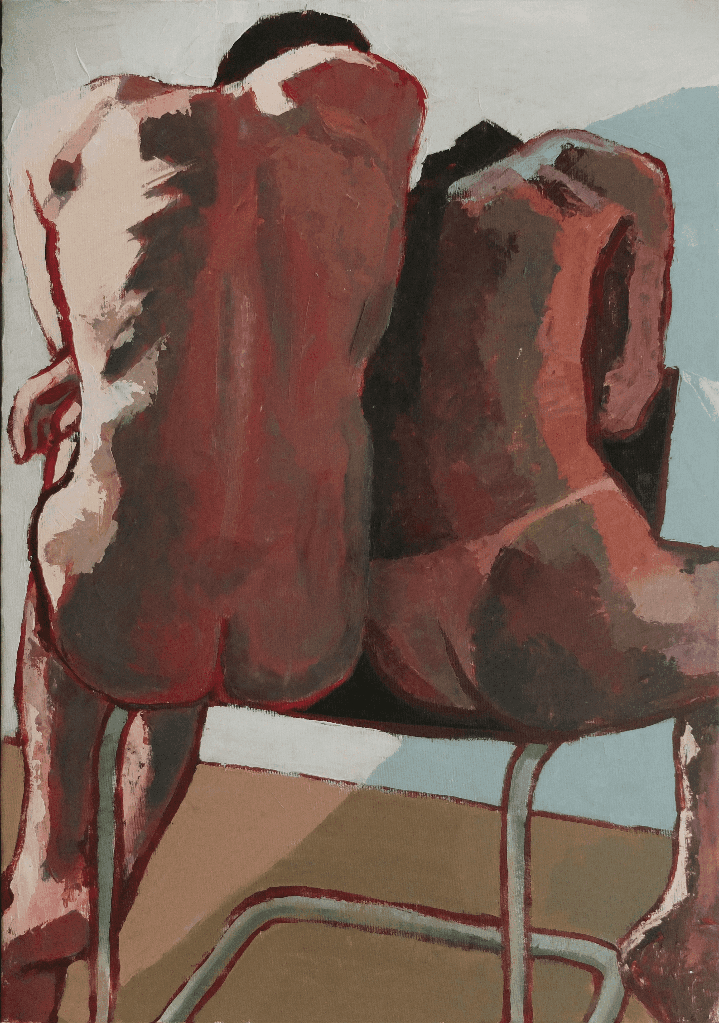 Choreography on the Steel Frame Chair